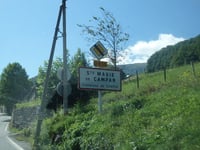 Col d'Aspin from Sainte Marie de Campan