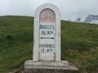 Col d'Aubisque desde Arthez d'Asson
