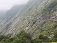 Col d'Aubisque from Argelès Gazost via Col du Soulor