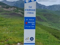 Col d'Aubisque desde Argelès Gazost por Col du Soulor