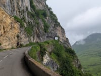 Col d'Aubisque from Argelès Gazost via Col du Soulor