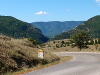 Col d'Aulan da Montbrun les Bains