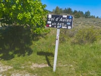 Col d'Aulan da Saint Auban sur l'Ouvèze