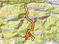 Col d'Aussières from Lapradelle