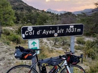 Col d'Ayen von Moustiers Sainte Marie