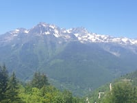 Oz en Oisans da Barrage du Verney