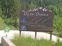 Oz en Oisans da Barrage du Verney