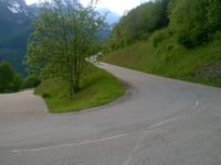 Oz en Oisans da Barrage du Verney