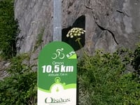 Oz en Oisans da Barrage du Verney