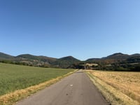 Col de Bacchus from Beaufort sur Gervanne