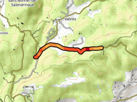 Col de Bane from Col du Puech