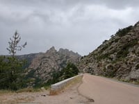 Col de Bavella from Zonza