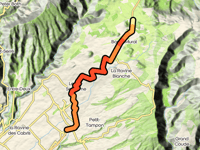 Col de Bellevue from Le Tampon