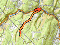 Col de Bérentin da La Voute