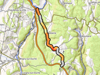 Col de Bessey en Chaume von Pont d’Ouche