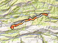 Col de Bleine von Roquesteron - La Roque en Provence über Aiglun