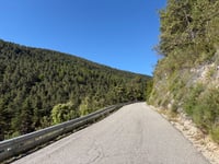 Col de Bleine über Thorenc