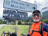 Col de Bluffy von Menthon-Saint-Bernard
