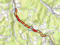 Col de Bonnefontaine von Tendon