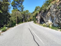 Col de Boussaque depuis Figanières