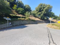 Col de Boussaque depuis Figanières