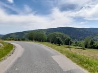 Col de Bruchberg vanuit Grendelbruch