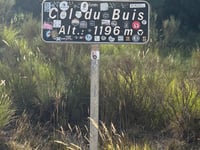 Col du Buis from Briançonnet