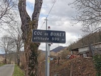 Col de Buret von La Moulette