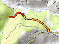 Col de Burianne from Aurance