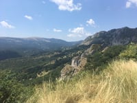 Col de Castellaras depuis Pont du Loup