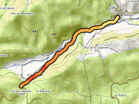 Col de Cédeillan from Massac