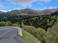 Col de Cère von Fraisse-Haut über Super Lioran