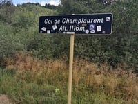 Col de Champ-Laurent from Les Violettes