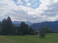 Col de Champ-Laurent from Les Violettes