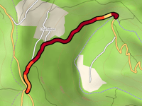Col de Charnavas vanuit Aujac