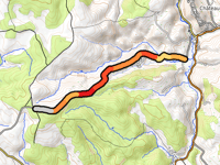 Col de Charpal from Châteauneuf-de-Randon