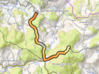 Col de Charruge da Saint-Bonnet-des-Bruyères