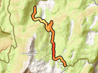 Col de Chaud Clapier von Les Trois Routes