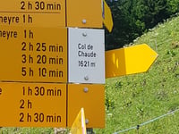 Col de Chaude da Villeneuve