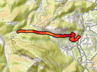 Col de Chérach da Gaudent via Col de Mortis