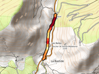 Col de Clavel da La Bastide via Chemin du Col de Clavel