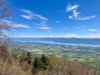 Col de Combe Blanche von Divonne-les-Bains