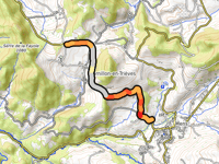 Col de Cornillon from Mens
