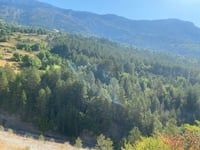 Col de Corobin vanuit Chaudon-Norante
