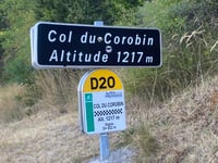 Col de Corobin vanuit Digne-les-Bains via Col de Pierre Basse