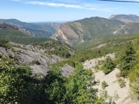 Col de Corobin from Digne-les-Bains via Col de Pierre Basse