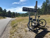 Col de Corobin from Digne-les-Bains via Col de Pierre Basse