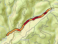 Col de Cousses from Faveyrolles