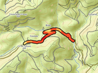 Col de Cousses from Rieussec