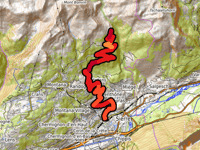 Col de Crans-Montana da Sierre